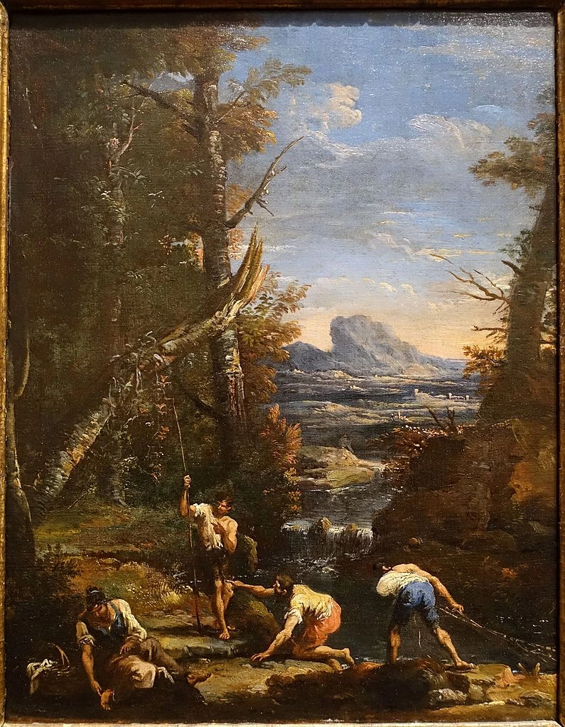 Paesaggio con pescatori e lavandaie - Blanton Museum of Art, Austin